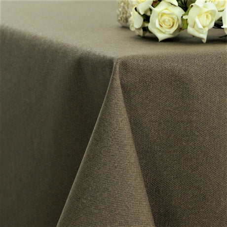 Dali Ensfarvet Tekstilvoksdug 140 cm bred – Taupe