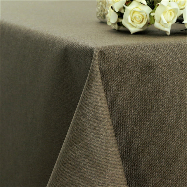 Dali Ensfarvet Tekstilvoksdug 140 cm bred – Taupe