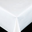Ensfarvet pvc fri voksdug – Uni Hvid