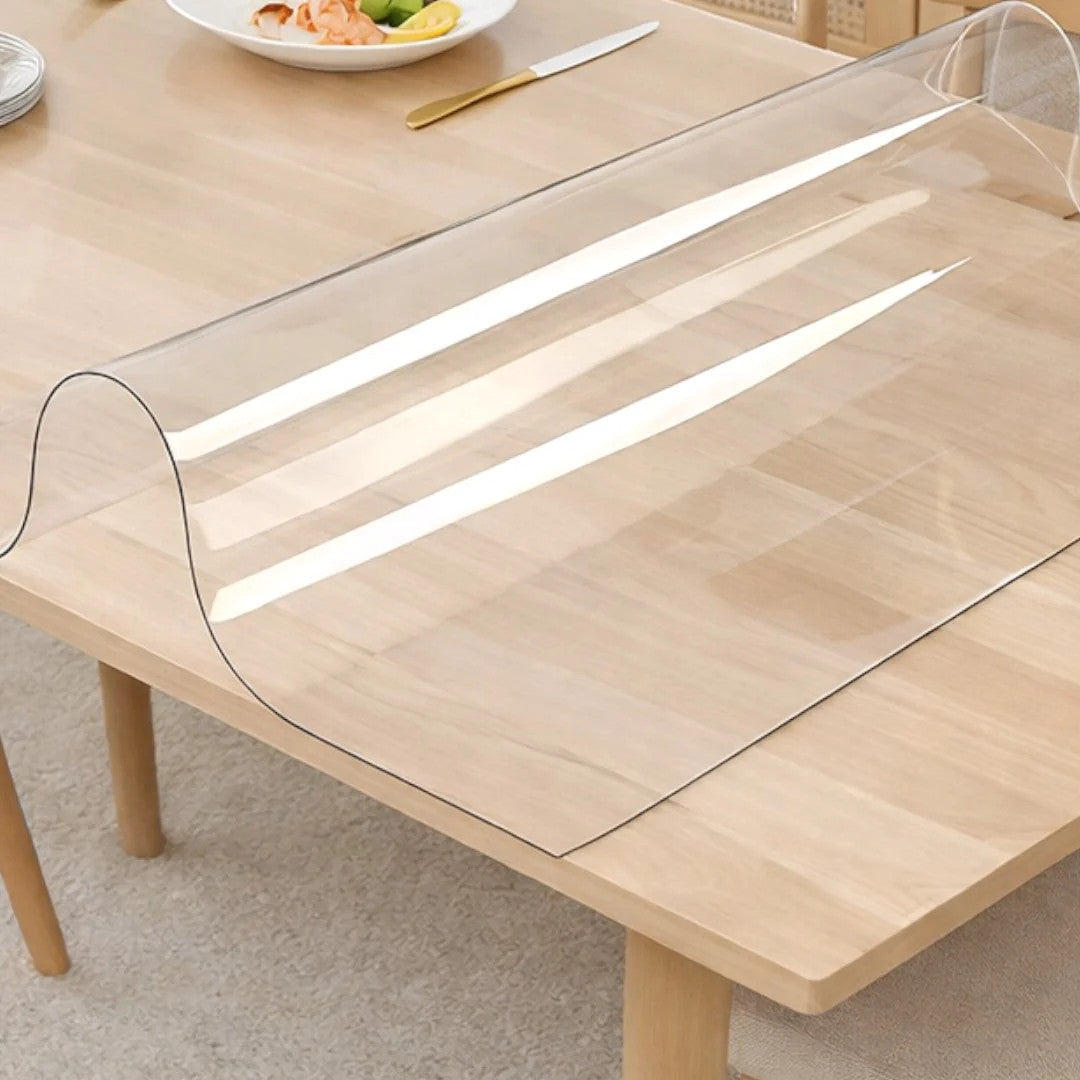 Klar bordbeskytter Robust – gennemsigtig plast 2,0 mm / ca. 100 cm, miljø