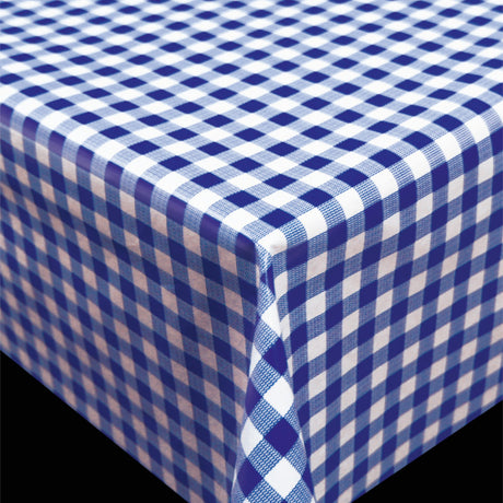 PVC fri voksdug – Little Square Blue