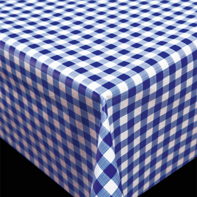 PVC fri voksdug – Little Square Blue
