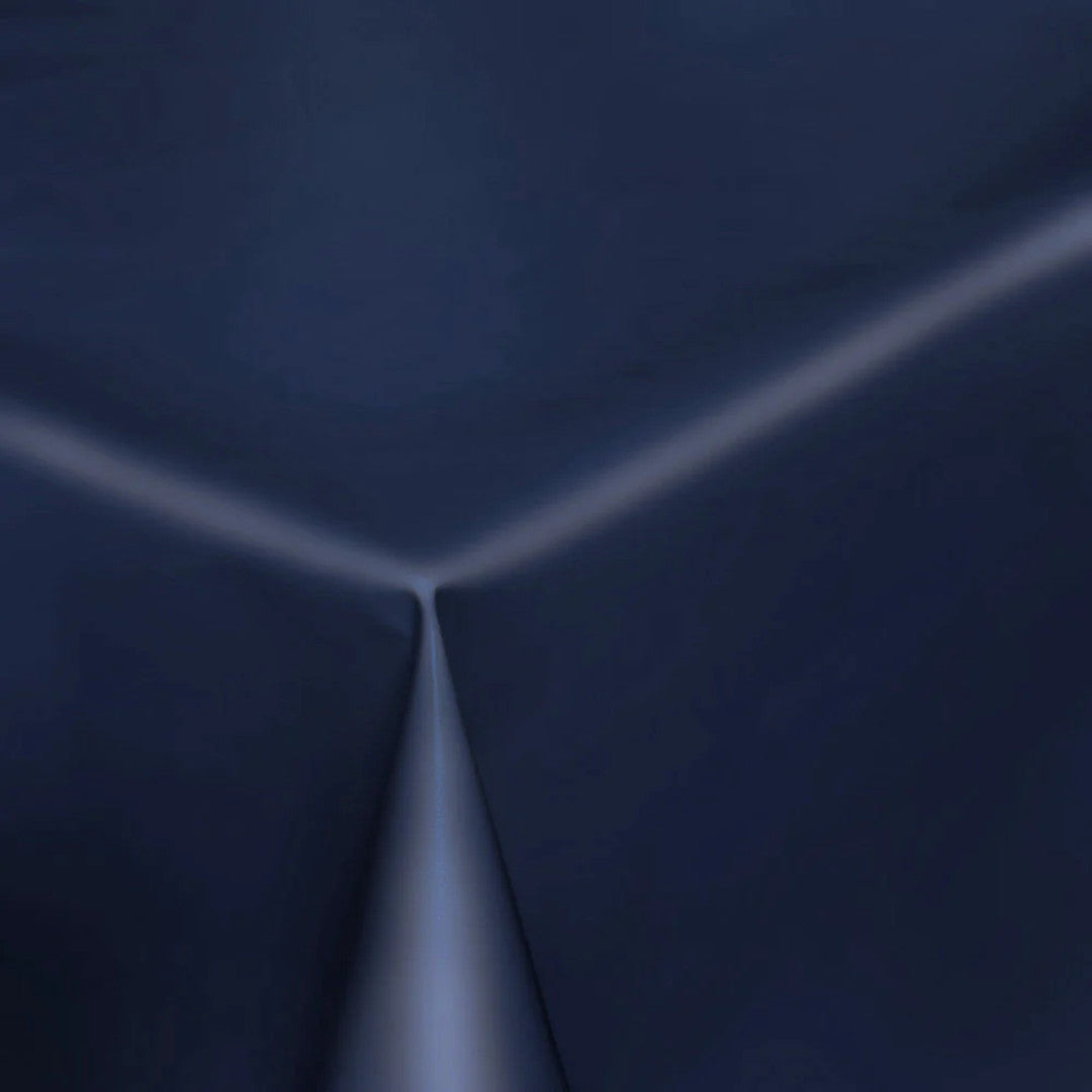 Uni Color Indigo – Ensfarvet halvblank voksdug