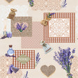Provence Rustique - Voksdug med lavendel motiver