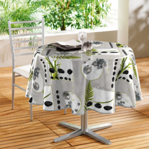 Jardin Zen Rund Voksdug Ø160_1