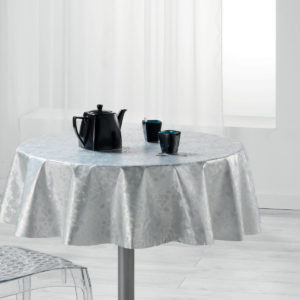 Luny White Rund Voksdug Ø160_1