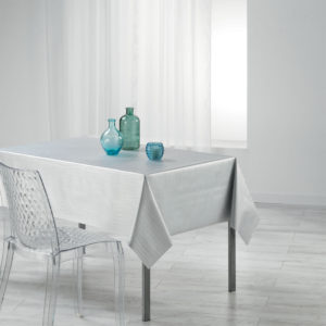 Wavy white Voksdug 140x240_1