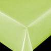 Ensfarvet Glat Pvc Fri Voksdug Lime