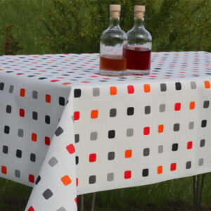 Tekstildug Color Spot Festival Coral