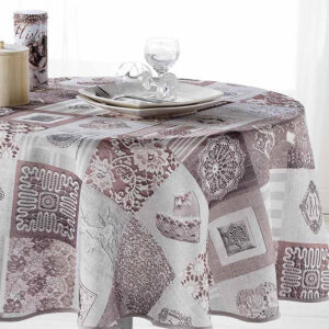 Kniplinge HjerterRund Juledug