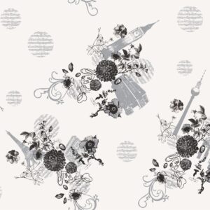 Shirley, romantisk voksdug med kendte bygningsværker