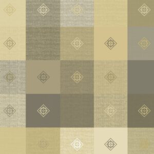 Victor Beige, voksdug med tern