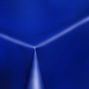 Blå ensfarvet voksdug 140 cm bred