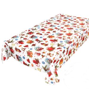 Julevoksdug med julekugler og m.m