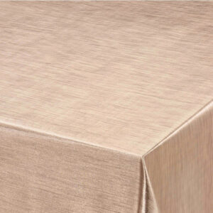 Ensfarvet Voksdug Metallic-look - Guld