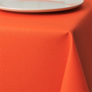 Basic Ensfarvet tekstilvoksdug - Appelsin