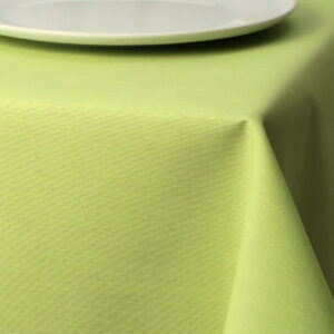 Basic Ensfarvet tekstilvoksdug - Grøn