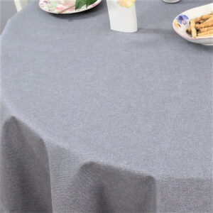 Dali Ensfarvet Tekstilvoksdug 140 cm bred - Grå 2