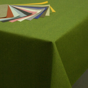 Dali ensfarvet Tekstilvoksdug 140 cm bred grøn_2