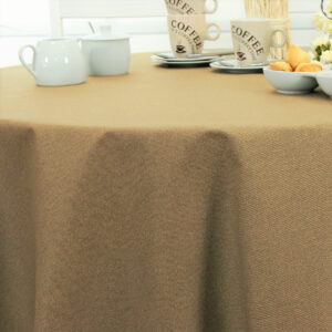 Dali ensfarvet Tekstilvoksdug 140 cm bred Sand_2