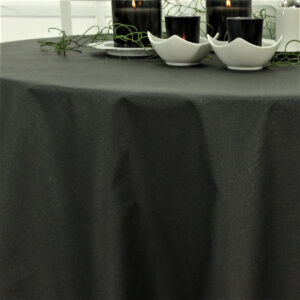 Dali ensfarvet Tekstilvoksdug 140 cm bred Sort_2-1