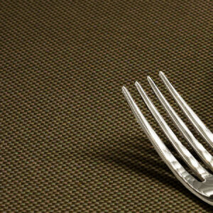 Morissot 180 cm bred Ensfarvet Tekstilvoksdug - Kastanje