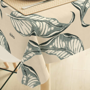 Store blade i neutrale farver Lola Voksdug_2