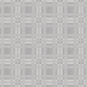 Voksdug med damasktern - Lysegrå