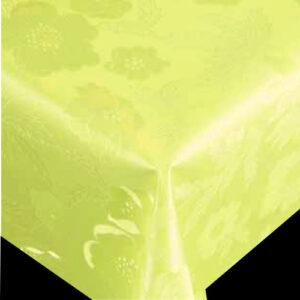 Damask præget voksdug med perlemors-effekt