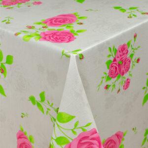 Rund voksdug med elastik – Rosehaven