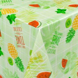 Rund voksdug med elastik - Frugtfesten